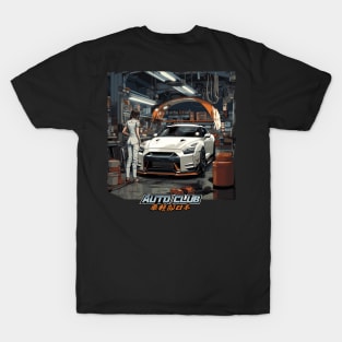 Late Night Garage Sessions: Nissan GTR T-Shirt